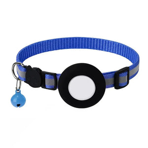 Reflective Cat and Dog Collars with Air Tag holder, Tracker